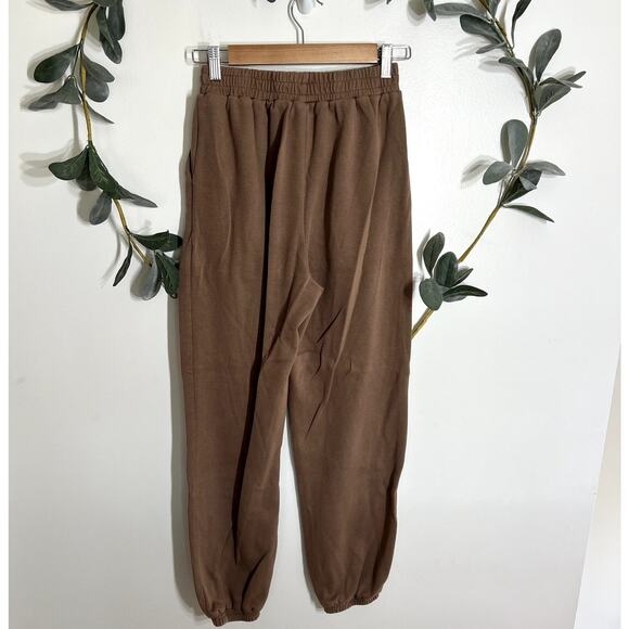 Brown Jogger Sweatpants - Picture 5 of 6